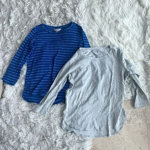 Tommy Bahama size xs bundle of 2 Ashby Isles Scoop-Neck 3/4-Sleeve T-Shirts